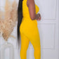 ON THE GRIND JUMPSUIT - YELLOW
