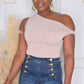BELLE TOP - TAUPE