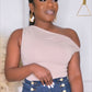 BELLE TOP - TAUPE