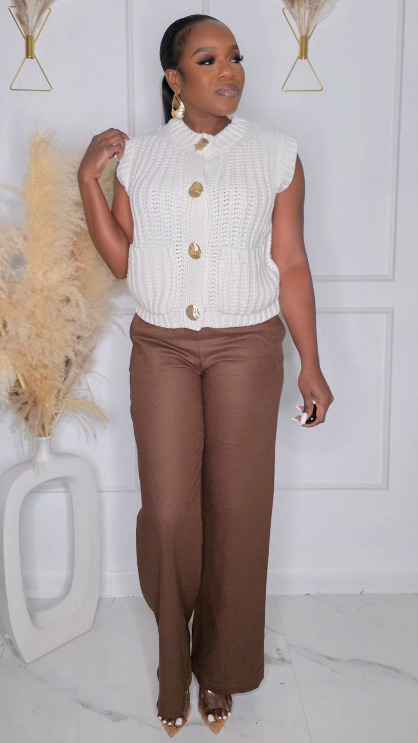 LOVE ME BACK TOP - IVORY