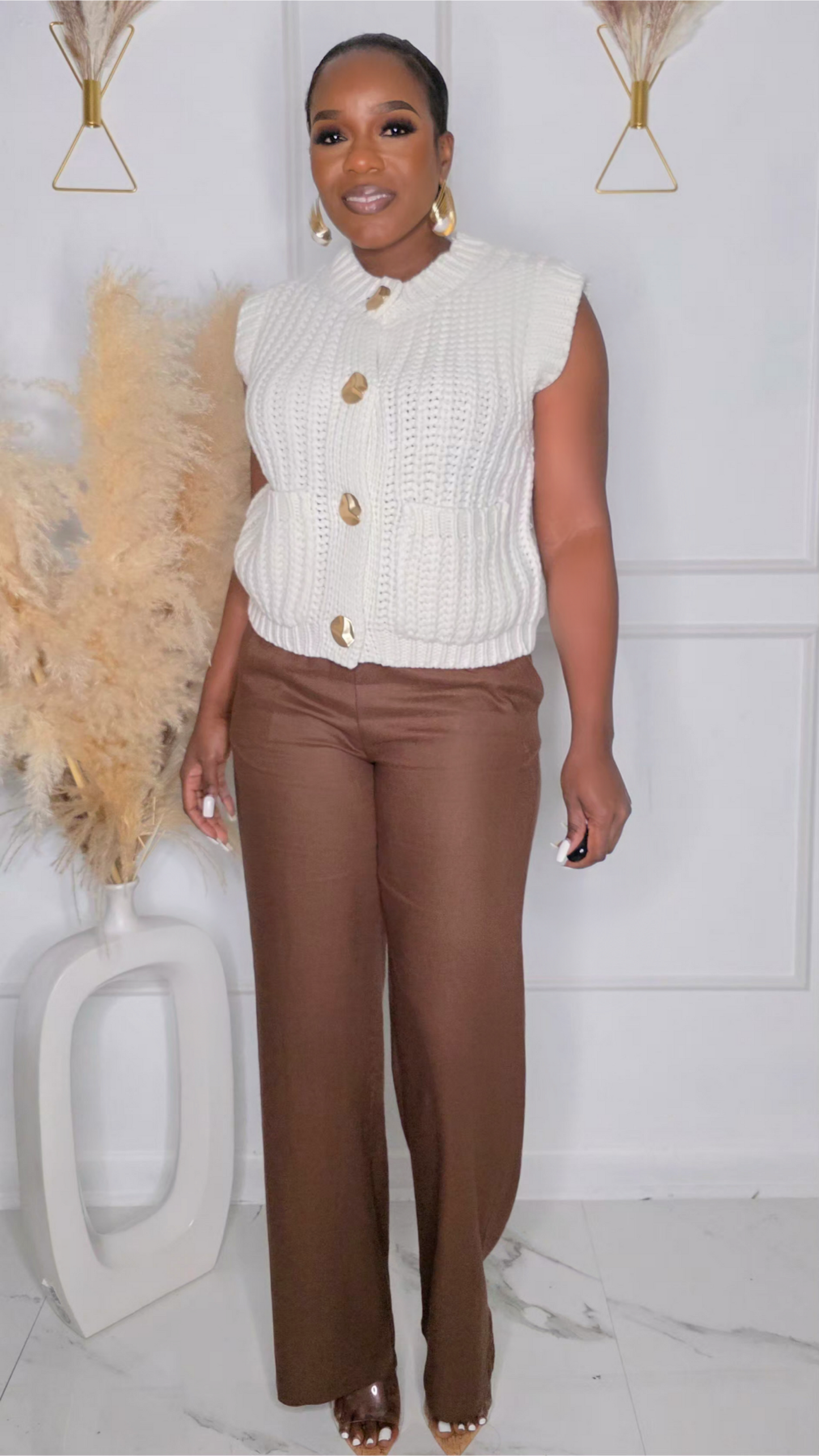 LOVE ME BACK TOP - IVORY