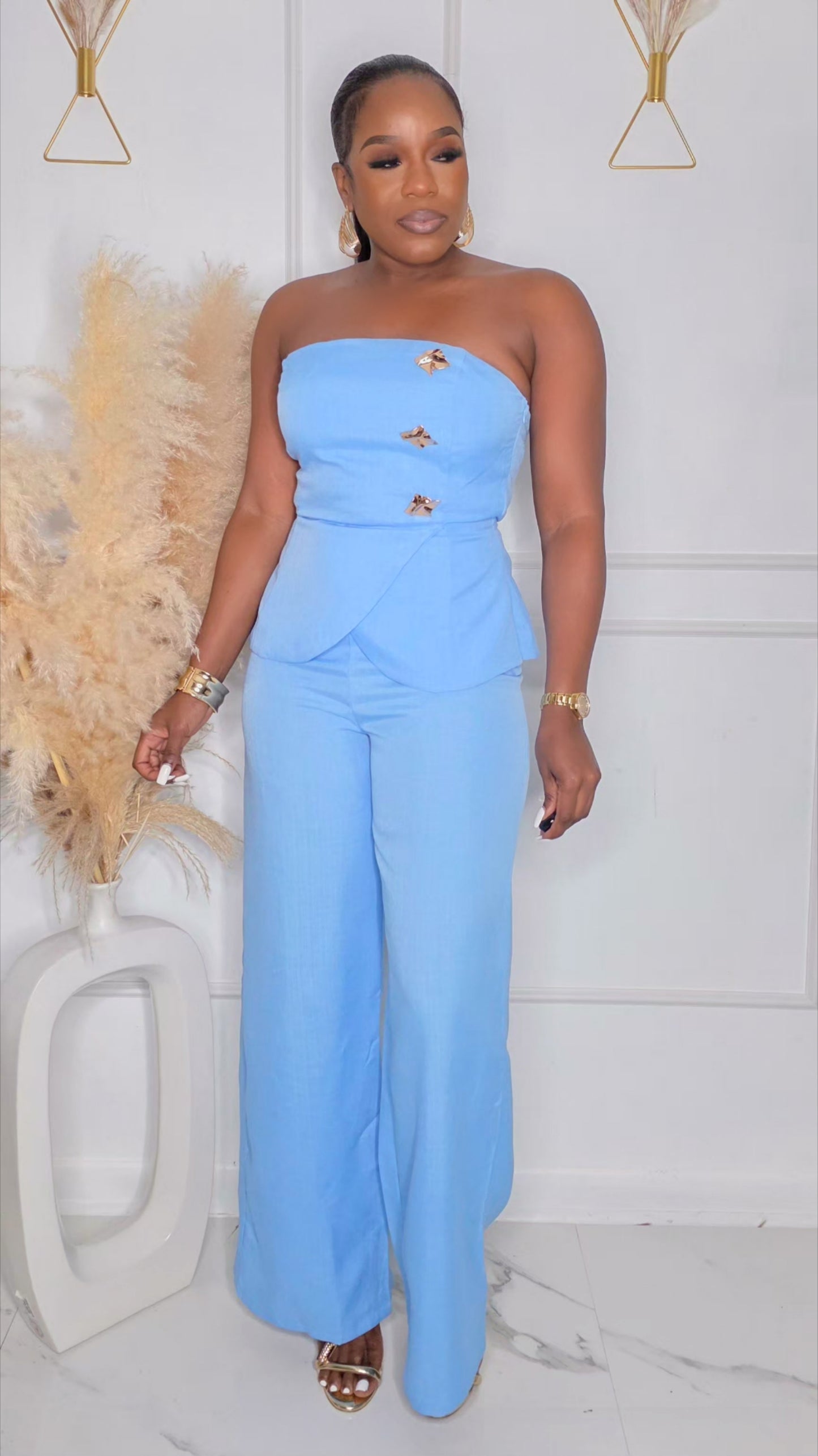 FREE GAME JUMPSUIT -BLUE