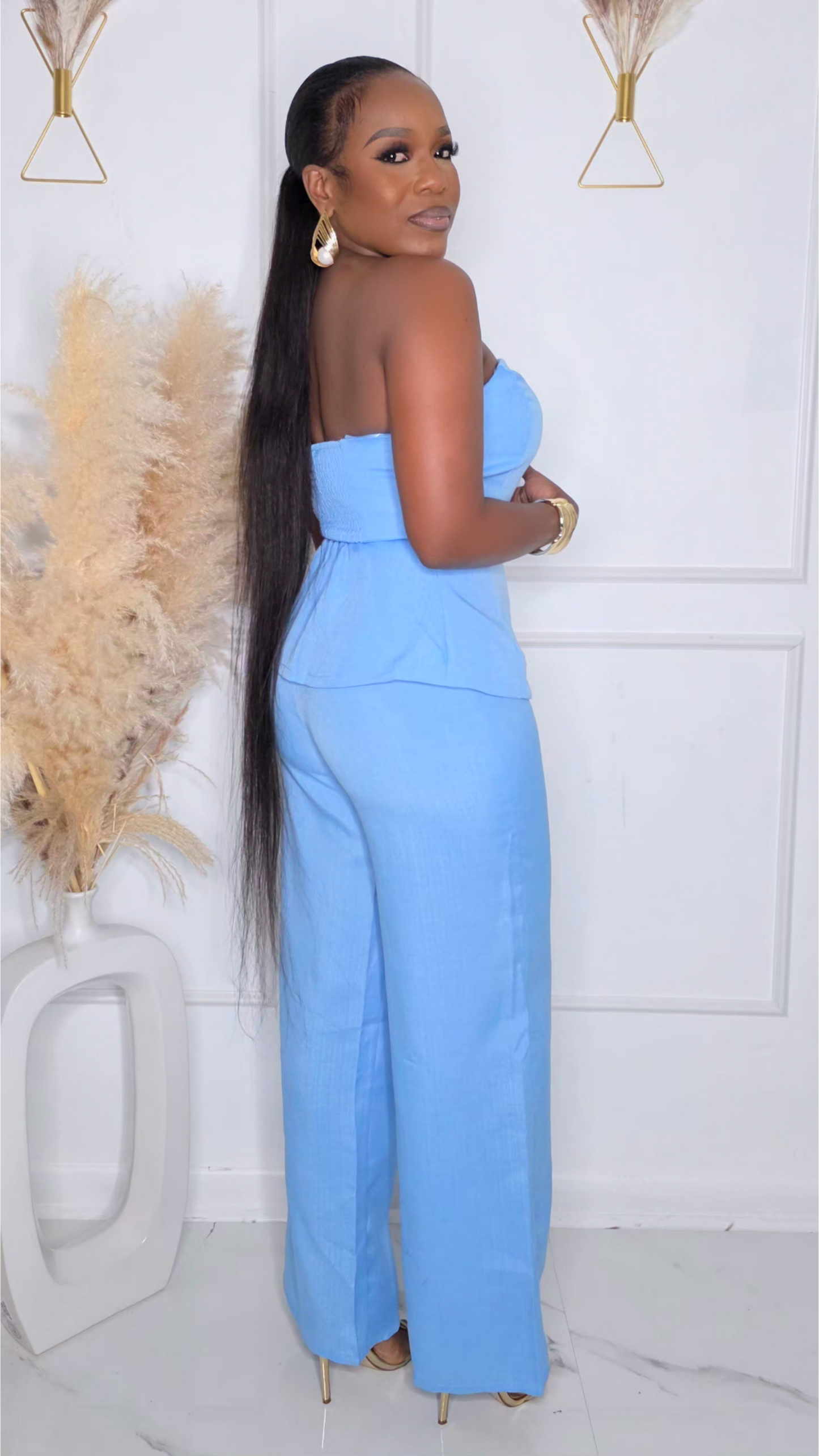 FREE GAME JUMPSUIT -BLUE