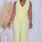 DAILY COUTURE LOUNGE SET - YELLOW