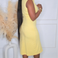 SPECIAL OFFERS MIDI DRESS - YELLOW