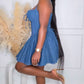 PRETTY ON PURPOSE DENIM DRESS
