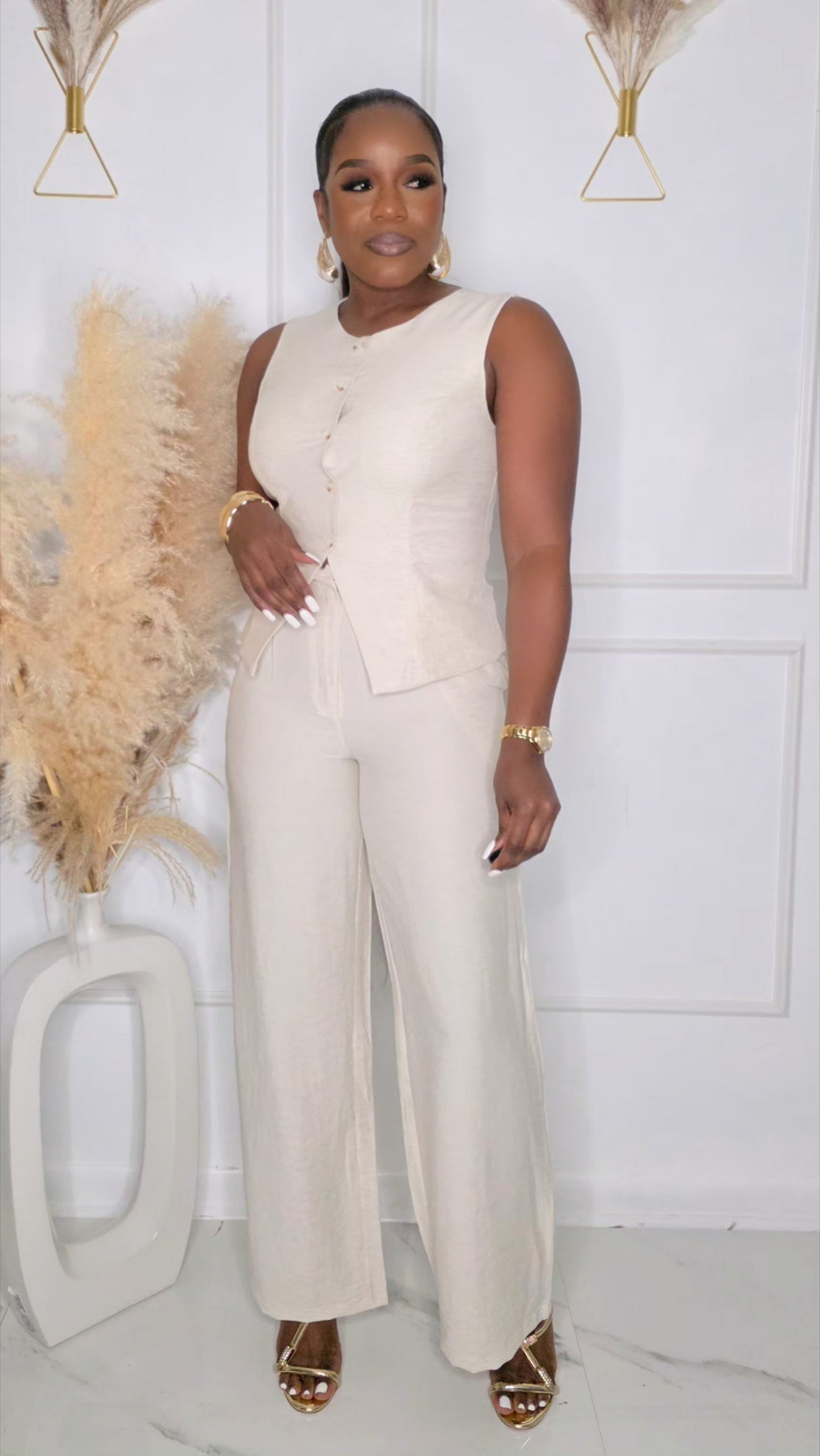 MILLION DOLLAR WARDROBE LINEN SET - PEARL
