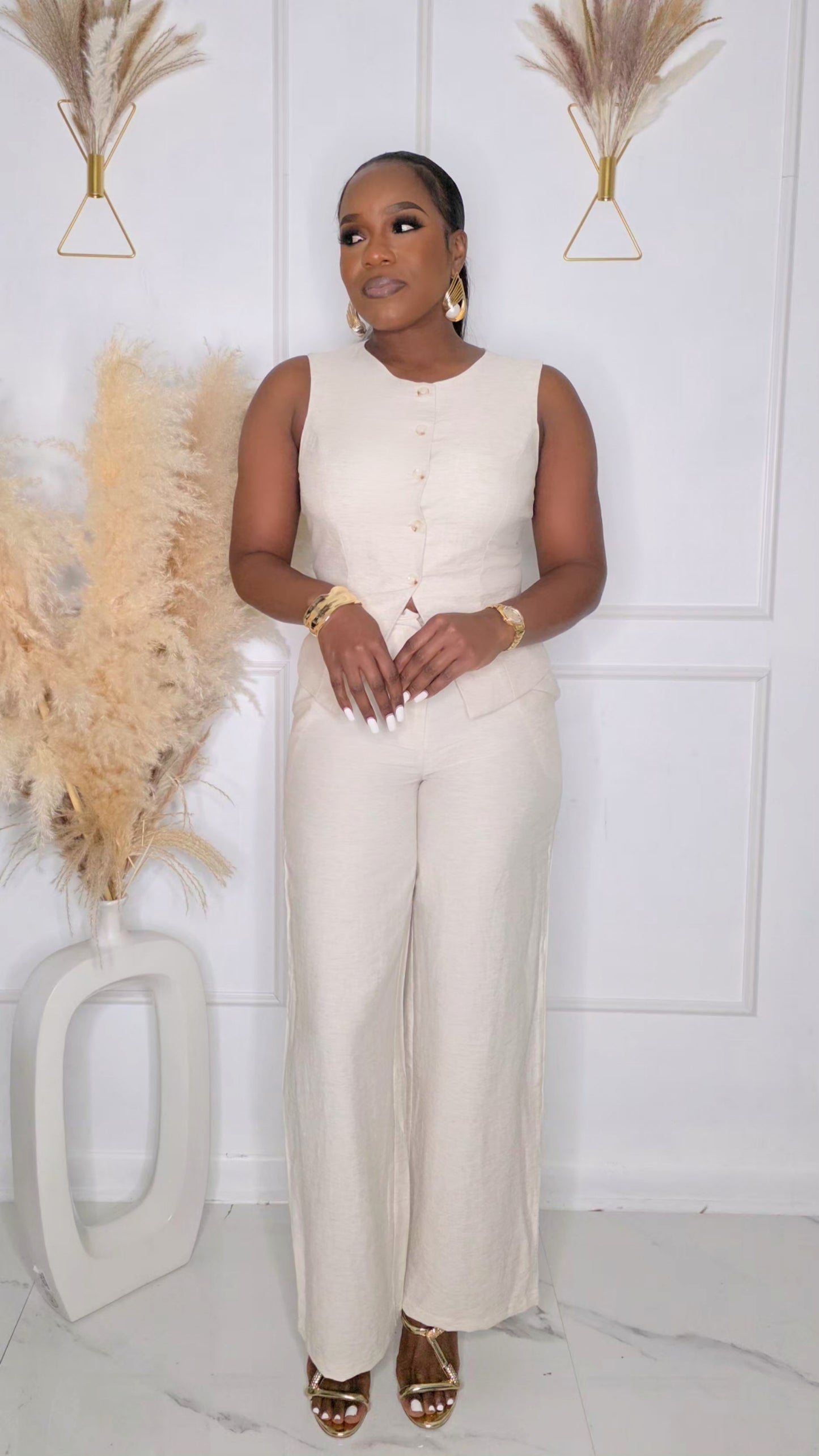 MILLION DOLLAR WARDROBE LINEN SET - PEARL