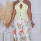 ON THIN ICE TOP - LIME