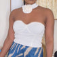WILD ROSE TOP - IVORY
