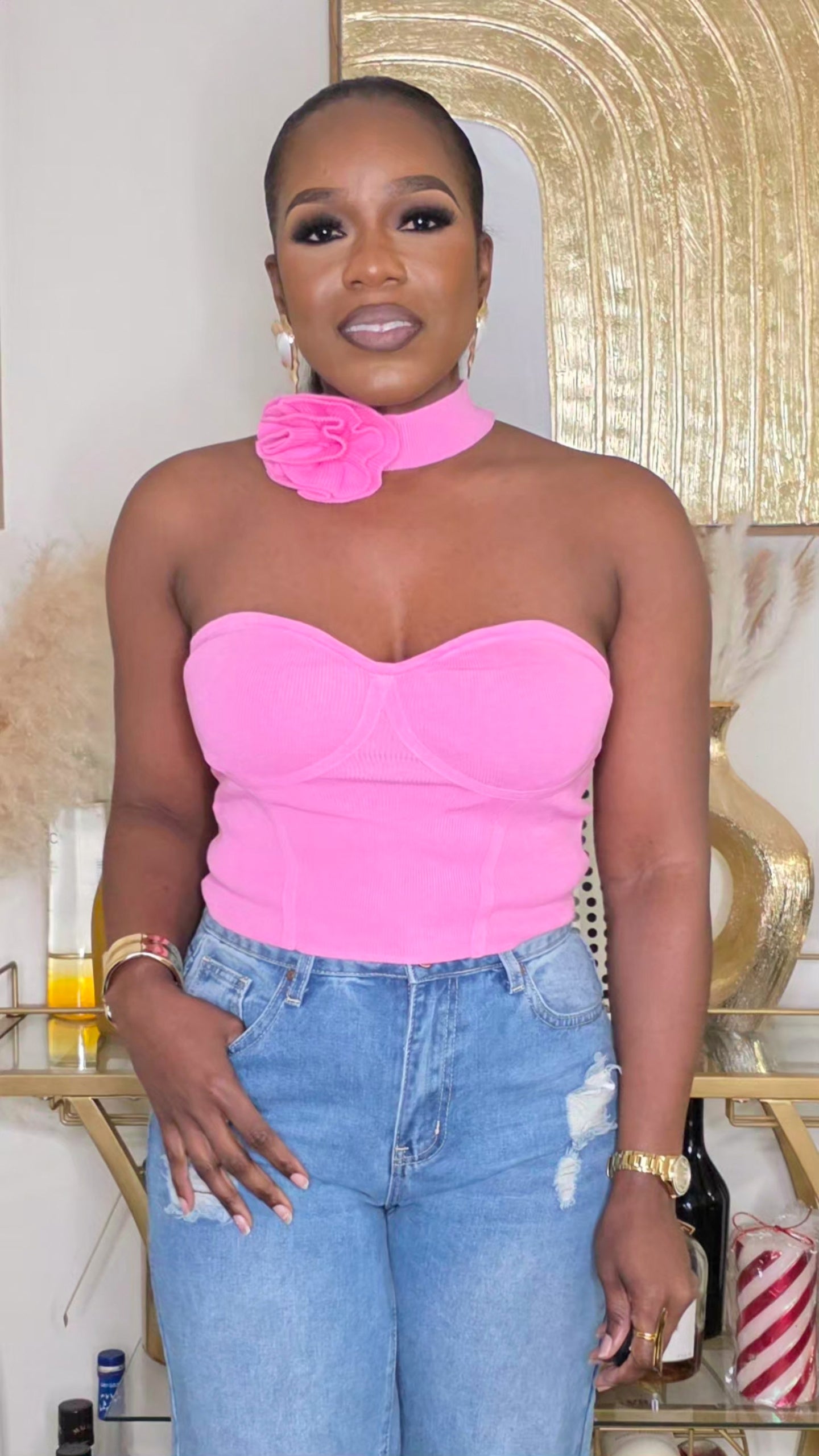 WILD ROSE TOP - PINK