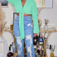 ALL ABOUT MY BUSINESS DENIM PANTS