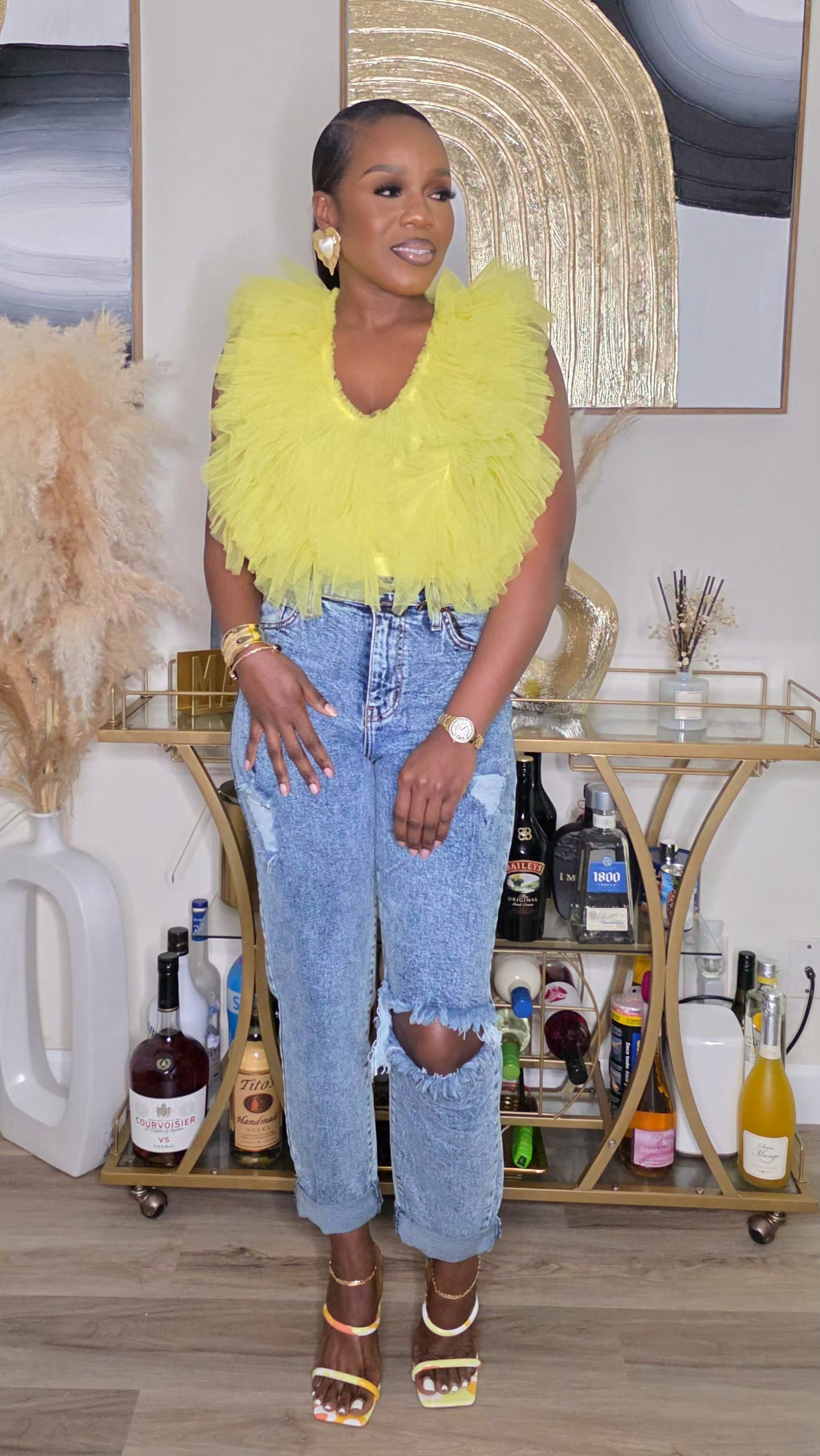 CITY GIRL DENIM PANTS