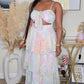 PAINTED LUXURY MAXI DRESS