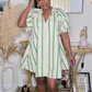 PRE-ORDER - POWER PLAY MINI DRESS - GREEN