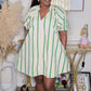 PRE-ORDER - POWER PLAY MINI DRESS - GREEN