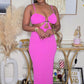 PRETTY LITTLE STATEMENT MAXI DRESS