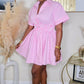 PRE-ORDER - BARBIE AND KEN MINI DRESS - PINK