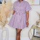PRE-ORDER - BARBIE AND KEN MINI DRESS - BROWN