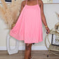 PRE-ORDER - COOL,CALM AND CHARMING MINI DRESS - PINK