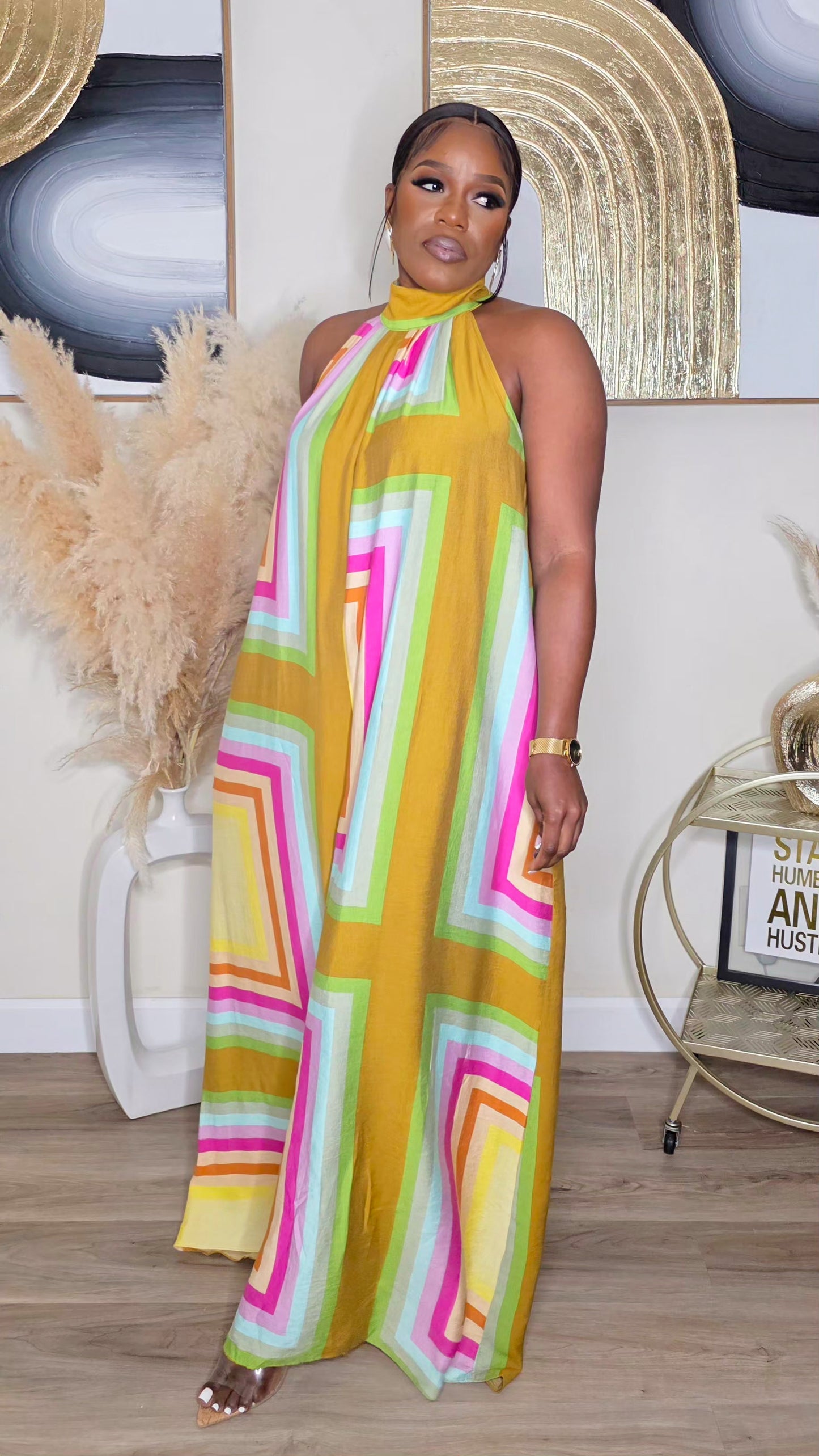 PRE-ORDER - COLOR ME RICH JUMPSUIT