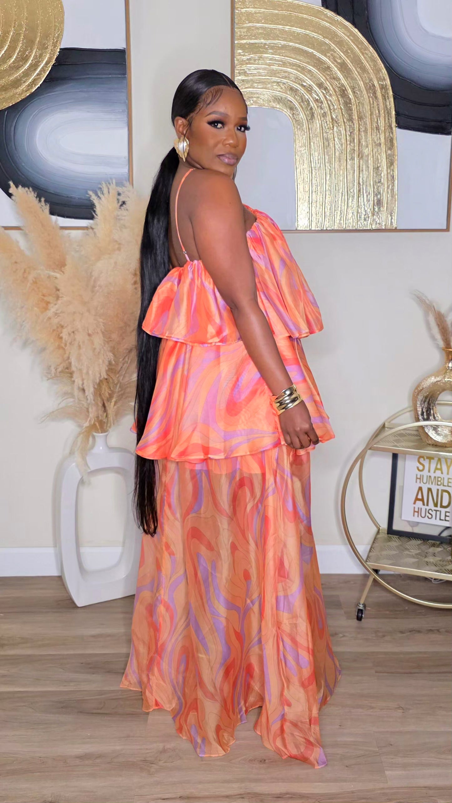 FLOVORS OF THE MONTH MAXI DRESS
