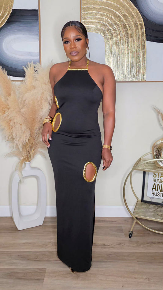 FASHION FORCAST MAXI DRESS