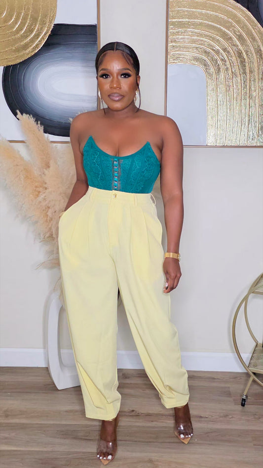 CARTIER PANTS - YELLOW