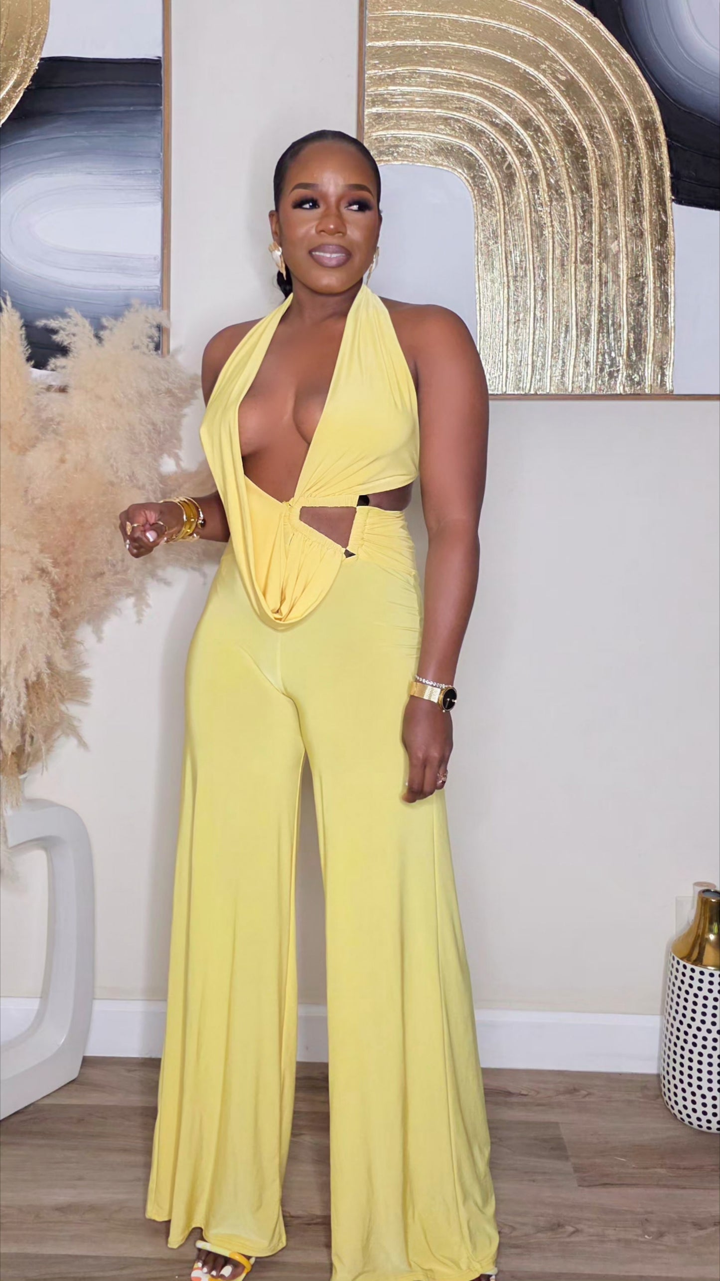 ELUSIVE EFFECTS JUMPSUIT