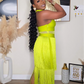 DRAMATIC ELEGANCE MIDI DRESS