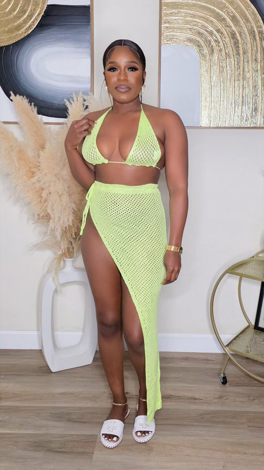 MADE YOU LOOK SET - LIME