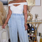 DON’T MESS WITH ME DENIM PANTS