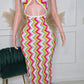 KISS ME BABY MIDI DRESS