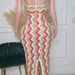 KISS ME BABY MIDI DRESS