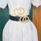 Pearl Double O Ring Belt