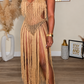 VIVID ROMPER - MOCHA