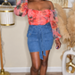 HEAD GAMES DENIM SKIRT